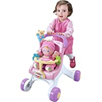 Fisher Price Andador Cochecito de muñecas bebés +1 año (Mattel M9523)